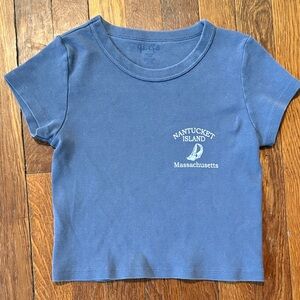 Women’ fitted crop top